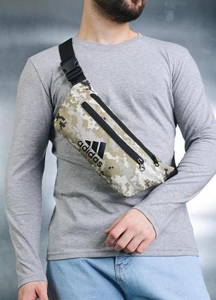 Бананка-сумка adidas пиксель