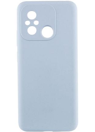 Чехол silicone cover lakshmi full camera (aaa) для xiaomi redmi 12c голубой / sweet blue