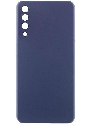 Чехол silicone cover lakshmi full camera (aaa) для samsung galaxy a50 (a505f) / a50s / a30s темно-синий / midnight blue
