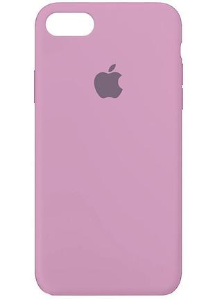 Чехол silicone case full protective (aa) для apple iphone 6/6s (4.7") лиловый / lilac pride