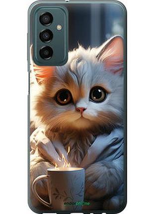 Чохол на samsung galaxy m23 m236b білий кіт "5646u-2632-2448"