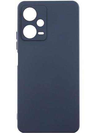 Чохол silicone cover ummi lakshmi full camera (aa) для xiaomi redmi note 12 pro 5g синій / midnight blue
