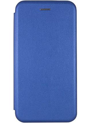 Кожаный чехол-книжка classy для xiaomi redmi note 9s / note 9 pro / note 9 pro max синий