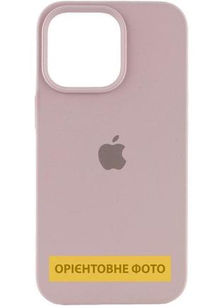 Чохол silicone case full protective (aa) для apple iphone 16 plus (6.7") сірий / lavender