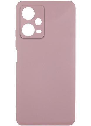 Чохол silicone cover ummi lakshmi full camera (aa) для xiaomi redmi note 12 pro 5g рожевий / pink sand