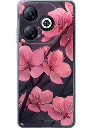Чехол на infinix smart 8 пурпурная сакура "6075u-3431-2448"
