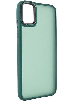 Чохол tpu+pc lyon frosted для samsung galaxy a51 green