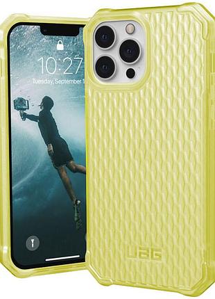 Чехол tpu uag essential armor для apple iphone 13 pro (6.1") желтый