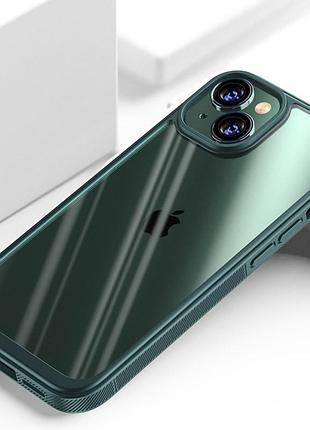 Чехол tpu+pc pulse для apple iphone 14 (6.1") dark olive 2
