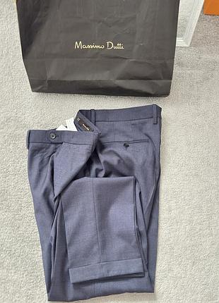 Чоловічі класичні брюки чінос massimo dutti оригінал 38 р