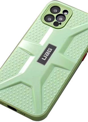 Чохол tpu+pc uag для apple iphone 12 pro max (6.7") м'ятний