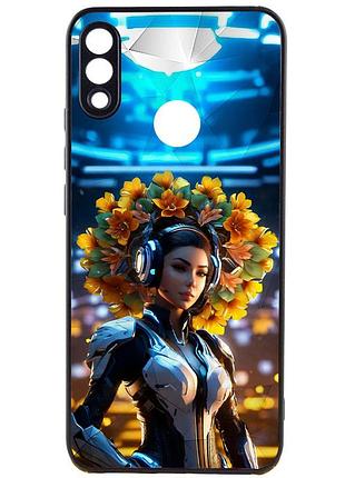 Tpu+pc чехол prisma ladies для xiaomi redmi note 7 / note 7 pro / note 7s cyberpunk