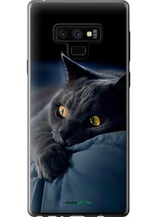 Чохол на samsung galaxy note 9 n960f димчастий кіт "825u-1512-2448"