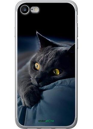 Чохол на iphone 8 димчастий кіт "825u-1031-2448"
