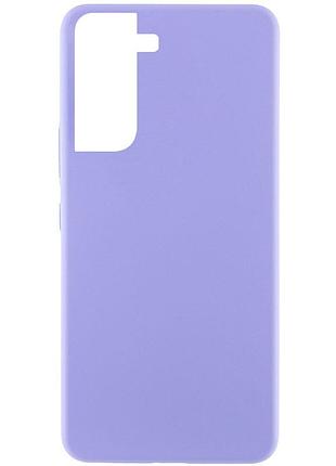 Чохол silicone cover lakshmi (aaa) для samsung galaxy s21 fe бузковий / dasheen