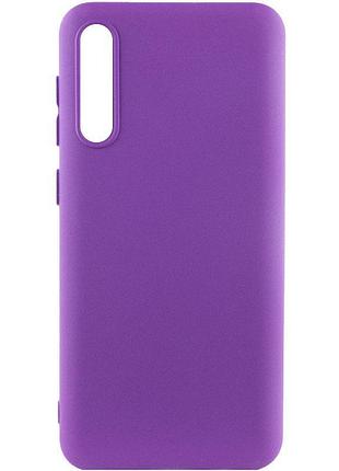 Чехол tpu getman liquid silk для samsung galaxy a50 (a505f) / a50s / a30s фиолетовый / purple