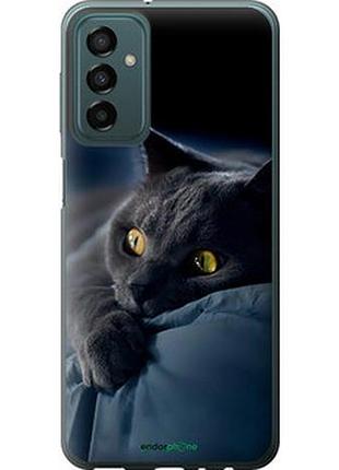 Чохол на samsung galaxy m13 m135 димчастий кіт "825u-2765-2448"