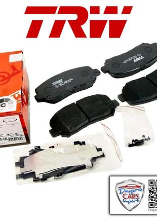 Колодки тормозные передние дисковые trw для mazda cx-5 (ke, kf), gdb3562