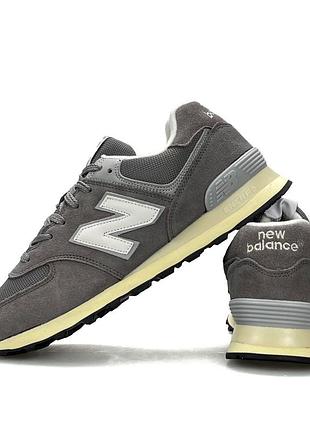 Чоловічі кросівки new balance 574 grey beige