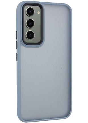 Чохол tpu+pc lyon frosted для samsung galaxy a55 sierra blue