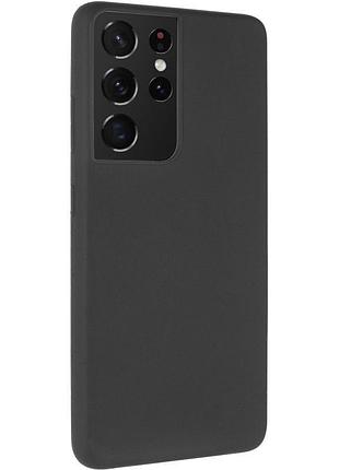Чехол silicone cover ummi lakshmi (aa) для samsung galaxy s21 ultra черный / black