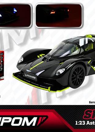 Машина автопром мет. арт. 661298a (12шт/2) 1:23 aston martin valkyrie 2024, бат,світло,звук,відкр.двері,у короб. 24,5*12см