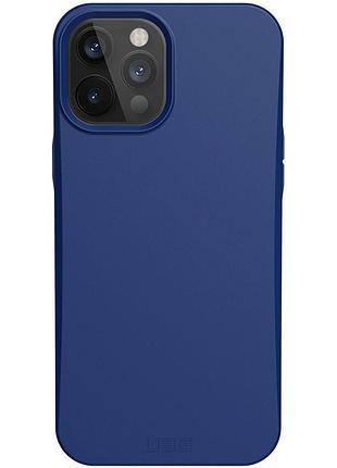 Чехол uag outback bio для apple iphone 12 pro max (6.7") темно-синий