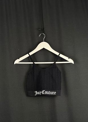 Топ чорний juicy couture, s, стан нового. оригінал.