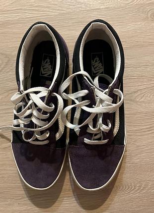 Шкіряні кеди vans 2