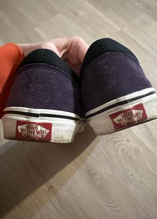 Шкіряні кеди vans 3