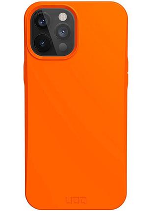 Чехол uag outback bio для apple iphone 12 pro max (6.7") оранжевый