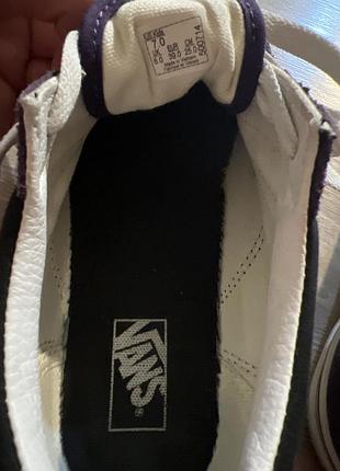 Шкіряні кеди vans 5
