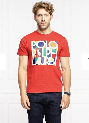T-shirt polo ralph lauren | slim fit | color red