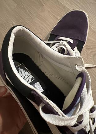 Шкіряні кеди vans 6
