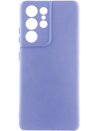 Чохол silicone cover ummi lakshmi full camera (aa) для samsung galaxy s22 ultra бузковий / dasheen