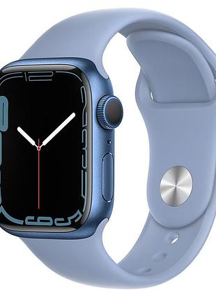 Ремешок hoco wa01 flexible series для apple watch (38/40/41mm) misty blue