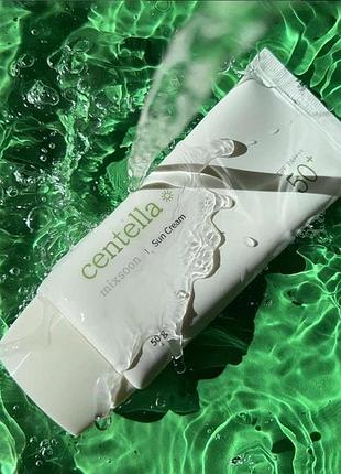 Mixsoon centella sun cream сонцезахисний крем з екстрактом центели