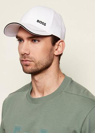 Унисекс кепка бейсболка хлопок hugo boss cotton-twill cap