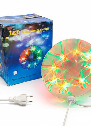 Прозрачный led шар 57 см от сети ven 1-74 ceiling colourful star, rgb