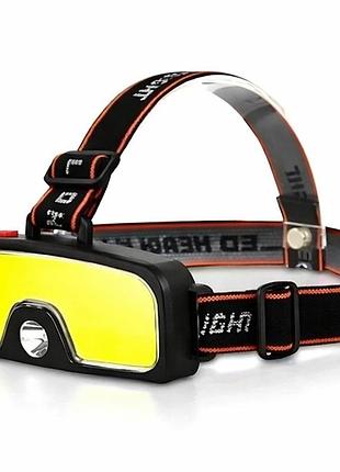 Налобный фонарь аккумуляторный с usb, x-bail bl t068