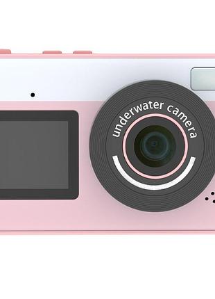 Дитяча водонепроникна цифрова камера d70 pink