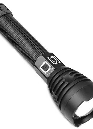 Потужний ручний ліхтар на акумуляторі + usb зарядка bl 601 p90