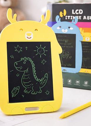 Детский планшет для рисования 9" lcd +стилус