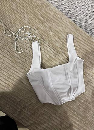 Корсет🤍 білого кольору  розмір : s ціна: 150 грн🔥