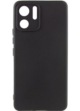 Чехол tpu getman liquid silk full camera для motorola edge 40 черный / black