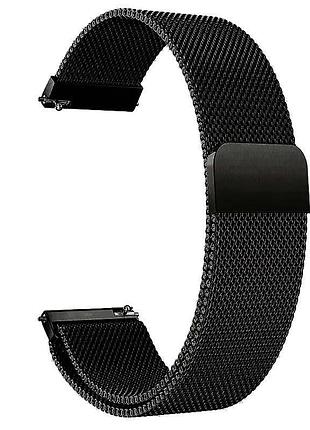 Ремешок milanese loop для smart watch 20mm black