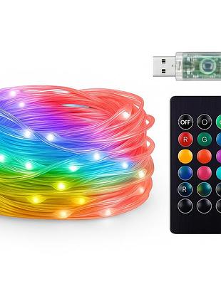 Гирлянда smart от usb, 3м, rgb, с bluetooth