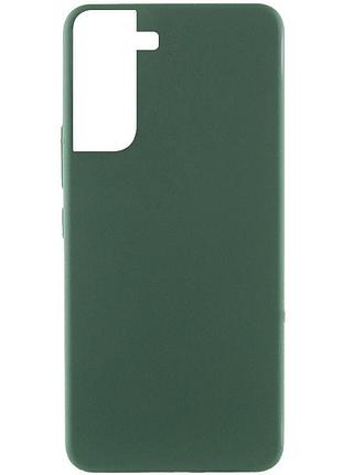 Чохол silicone cover lakshmi (aaa) для samsung galaxy s21 fe зелений / cyprus green
