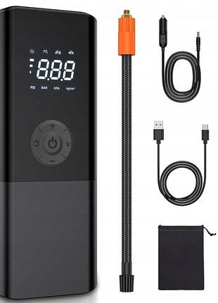 Портативний автокомпресор 150 psi, 6000 mah, czk-3690