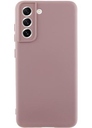 Чохол silicone cover ummi lakshmi full camera (aa) для samsung galaxy s22 рожевий / pink sand